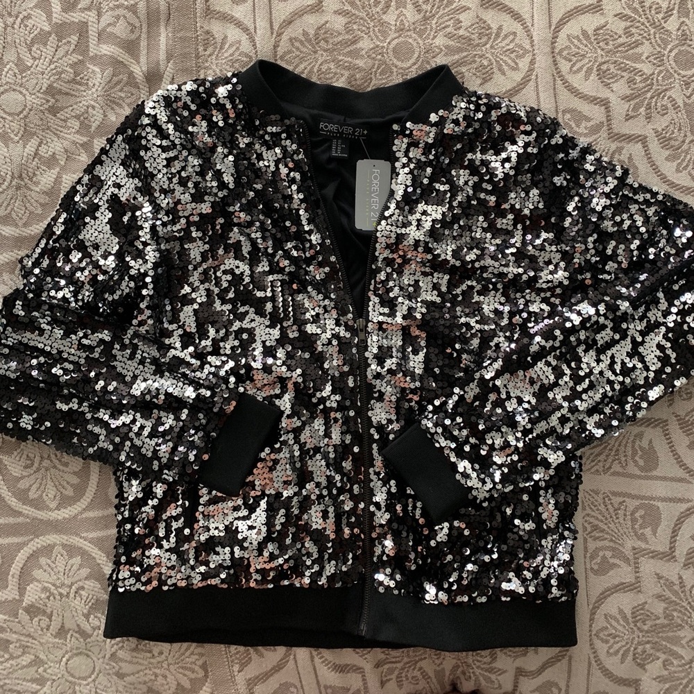 Forever 21 Sequin Jacket